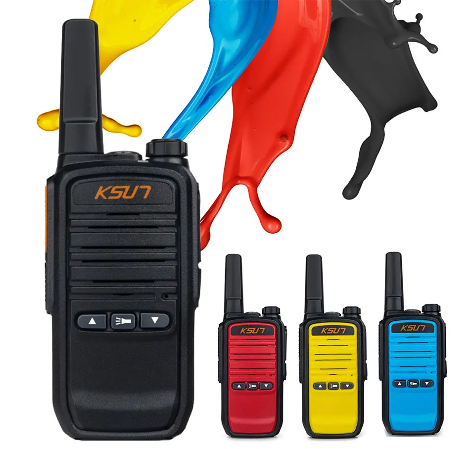KSUN X-30 Мини версия портативная рация радио UHF 400-470MHz двухстороннее радио портативное коммуникатор портативный кв трансивер