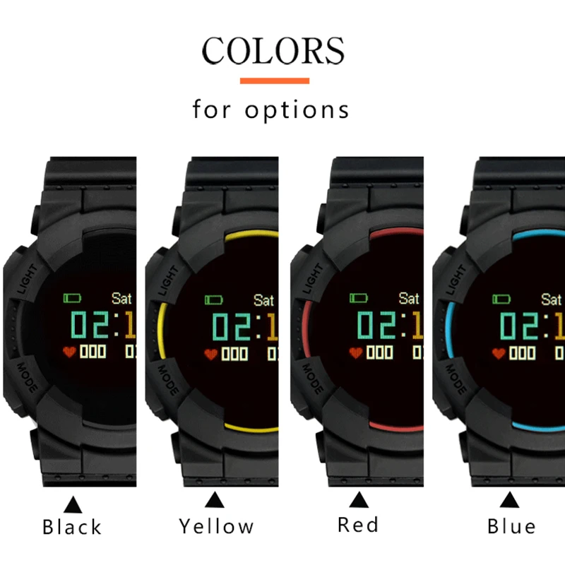 FREZEN умный Браслет V587 цветной экран фитнес-трекер пульсометр кровяное давление IP68