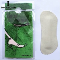 1 lot10 pairs hight quality women fashion pu leather emulsion heel cushion protector shoe insert pad insole best gift