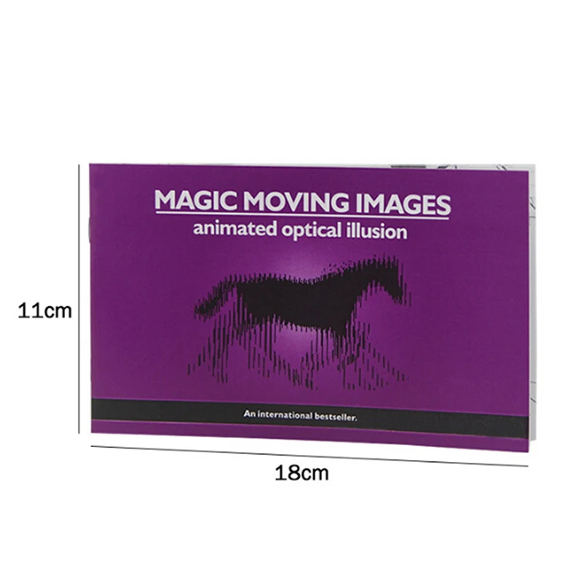 Magic Moving Images Books Kids Children Tricks Props Toys Animated Optical Illusions Gifts Professional Magicians | Игрушки и хобби