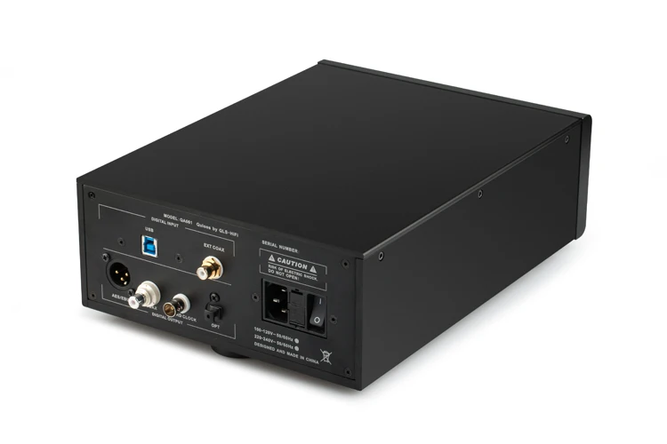 Quloos QA661 Hi Fi цифровой аудио плеер и USB мост к компьютеру USB/коаксиальный вход
