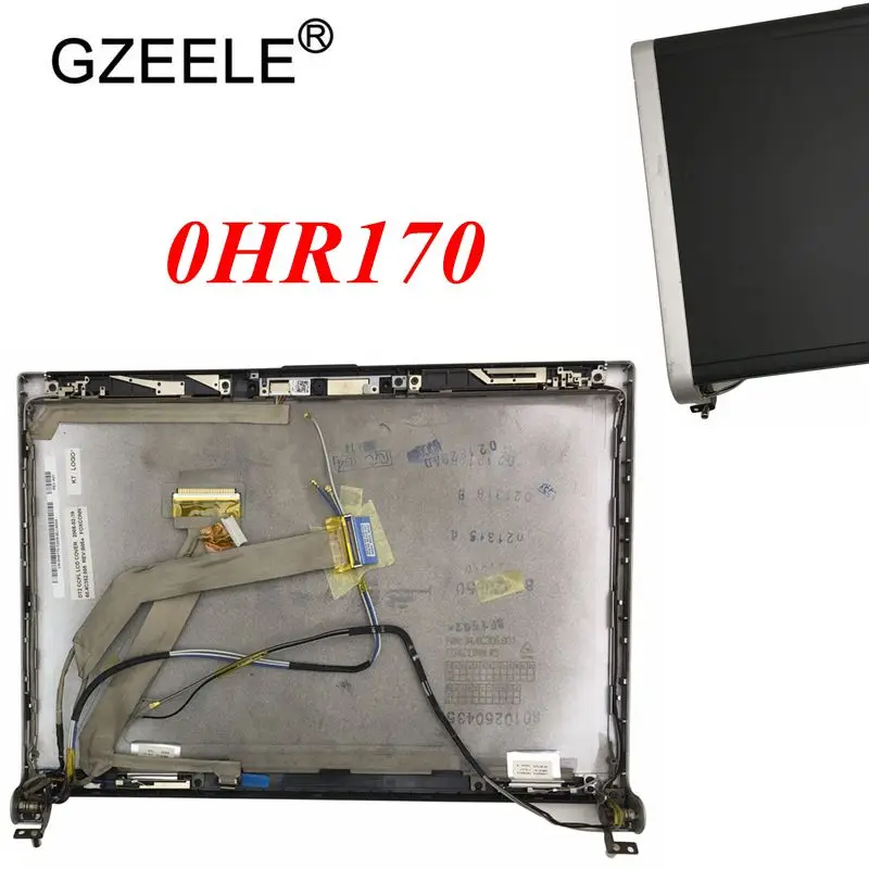 Новинка верхняя крышка для ЖК дисплея DELL XPS M1330 13 3 дюйма в сборе с петлями (черный)