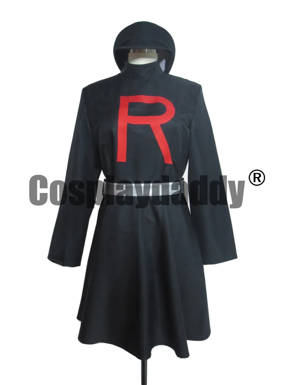 Женское черное платье для косплея Team Rocket|dress cosplay|cosplay costumeteam rocket |