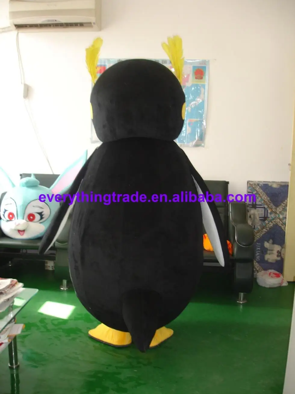 Лидер продаж милый талисман пингвина для взрослых маскарадные костюмы Хэллоуина