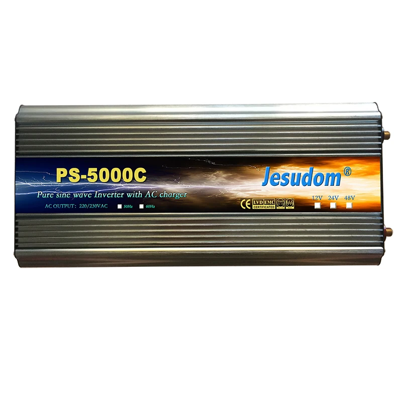 PS5000C 5000 Вт Чистая Синусоидальная волна солнечный инвертор постоянного тока 24 В 48