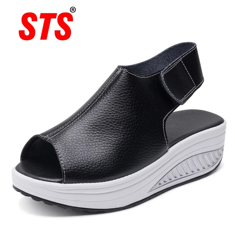 

Fashion Women sandals Summer Female Shoes Vintage Wedges Platform Shoes Peep Toe Sandal High Heels Fish Toe Shoes Zapatos Mujer