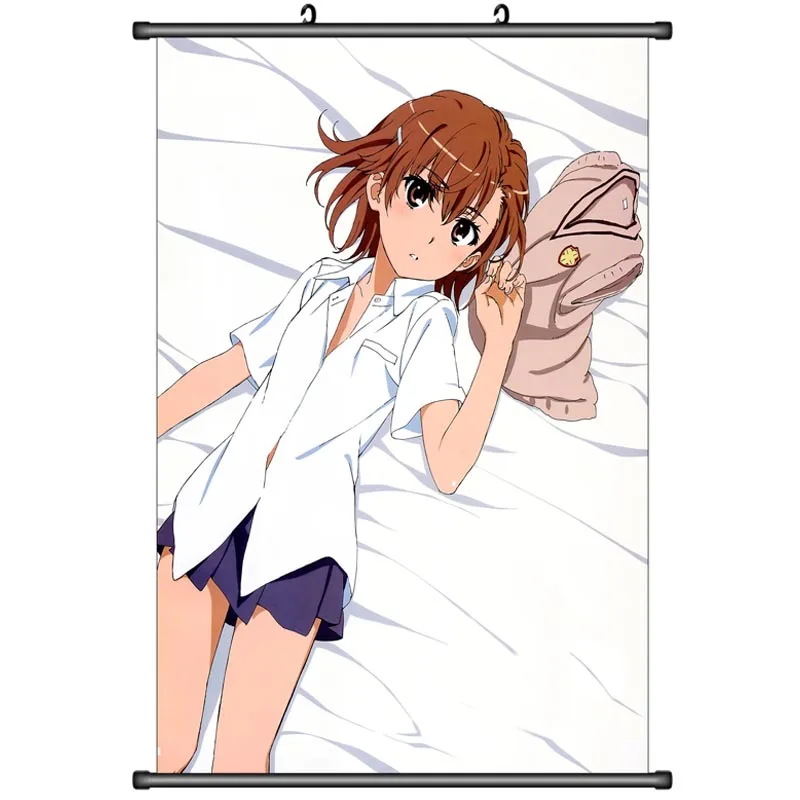 Японский аниме Toaru Kagaku no Rerugan некий научный перила Misaka Mikoto Shirai Kuroko домашний Декор