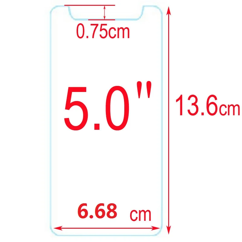 Universal Tempered Glass for Prestigio 4.5 4.7 5.0 5.3 5.5 Inch Phone 9H 2.5D 0.26mm Screen Protector Film Mobile | Мобильные