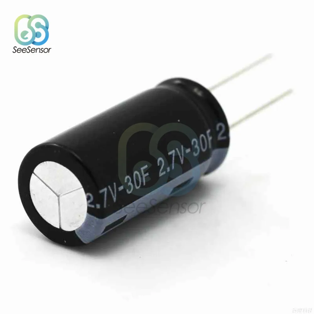 2.7V-30F 2,7 V 60F 2,7 V 10F супер фарад конденсатор модуль электролитические конденсаторы комплекты 2,7 V 40F 20F 30F 50F - Цвет: 2.7V-30F