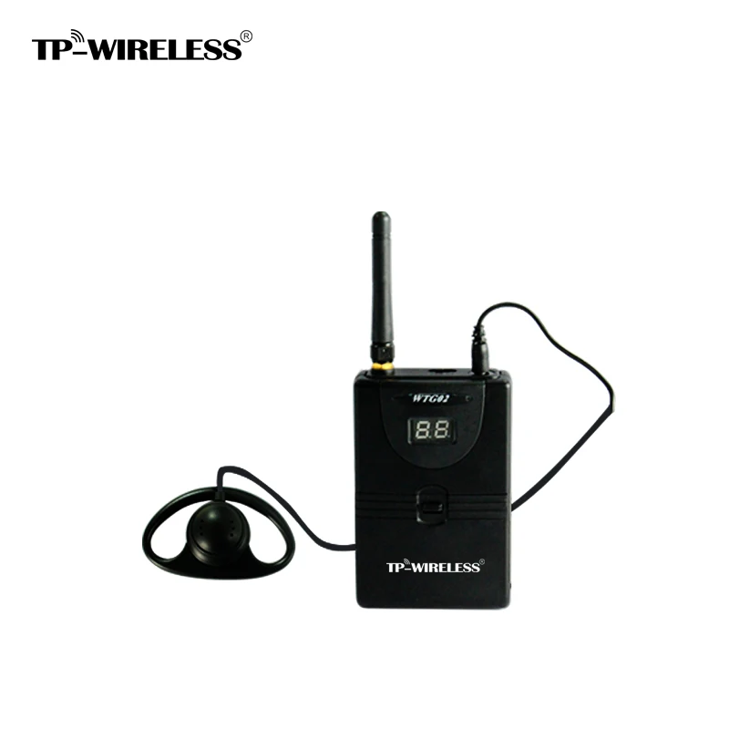 TP WIRELESS Wireless Tour Guide System 2.4 ГГц Аудиогид Система 1 передатчик и 15 приемники для тур