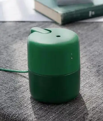 Green Xiaomi VH USB воздушный мини-увлажнитель, 420 мл, 10 часов, тихий, Очищающий воздух, с сенсорным управлением, переносной, для офиса, дома, автомобиля, увлажнитель воздуха, H30 - Цвет: Green