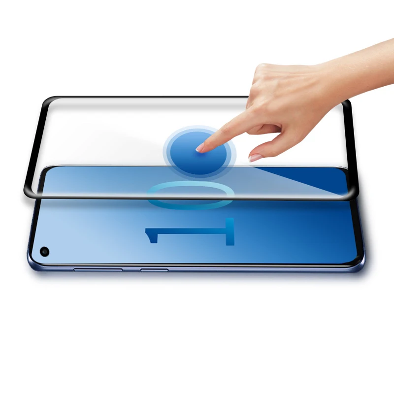 3D изогнутое закаленное стекло для Samsung Galaxy S10 2 шт. полное покрытие экрана Защитная