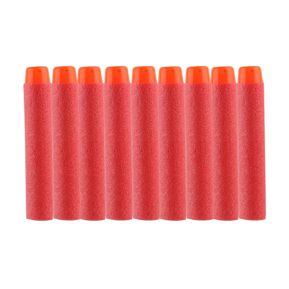 200 шт для пуль Nerf мягкая полая головка 7,2 см запасная игрушка дартс пули для пуль для детских пистолетов