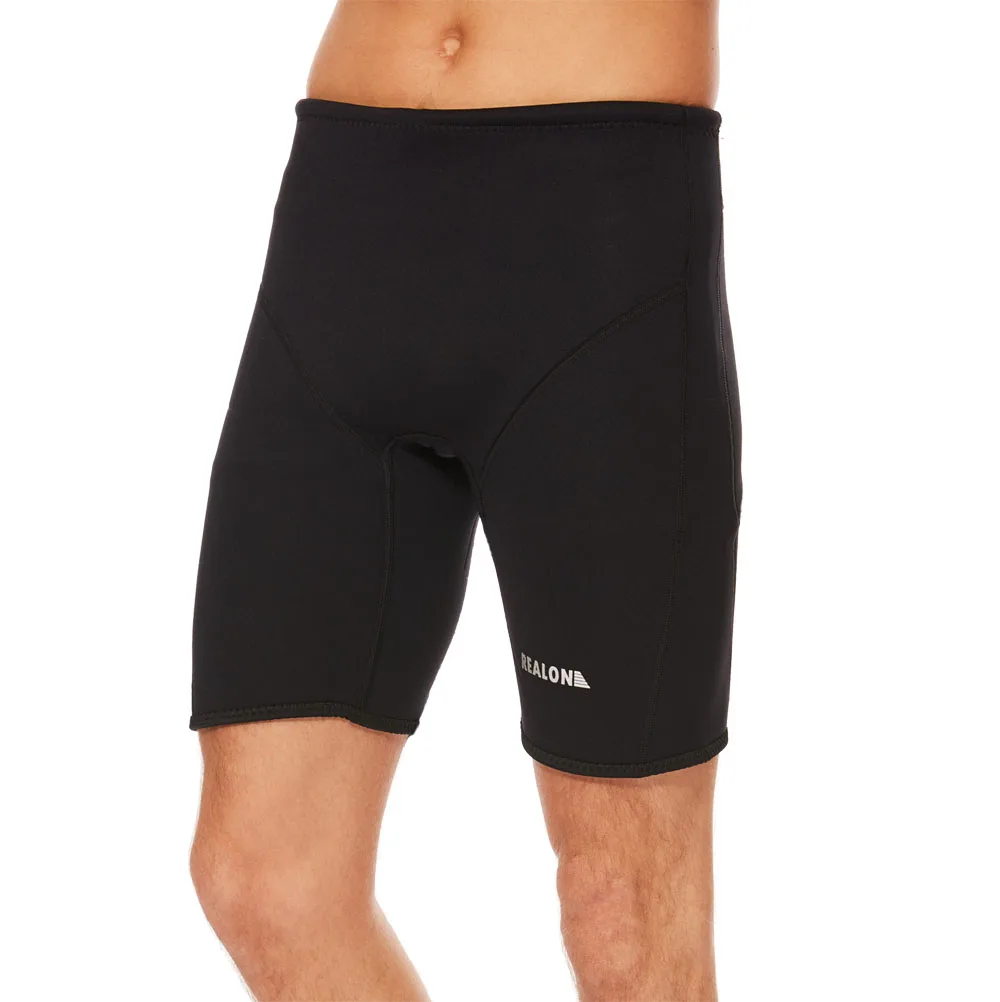 Realon 1 5 мм Неопреновые Шорты для плавания гидрокостюм брюки женщин и мужчин