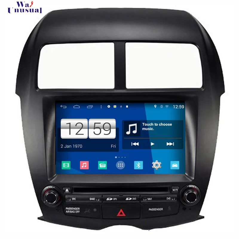 Wanuary 2017 автомобильный Стайлинг 8 ''чистый Android 4.4.4 Авто GPS навигация для Mitsubishi ASX