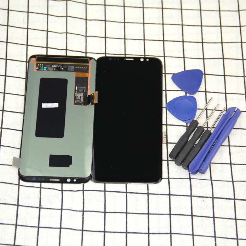 S8 G950 lcd Замена для Samsung Galaxy S8 G950 G950F дисплей сенсорный экран дигитайзер+ Инструменты+ наклейка