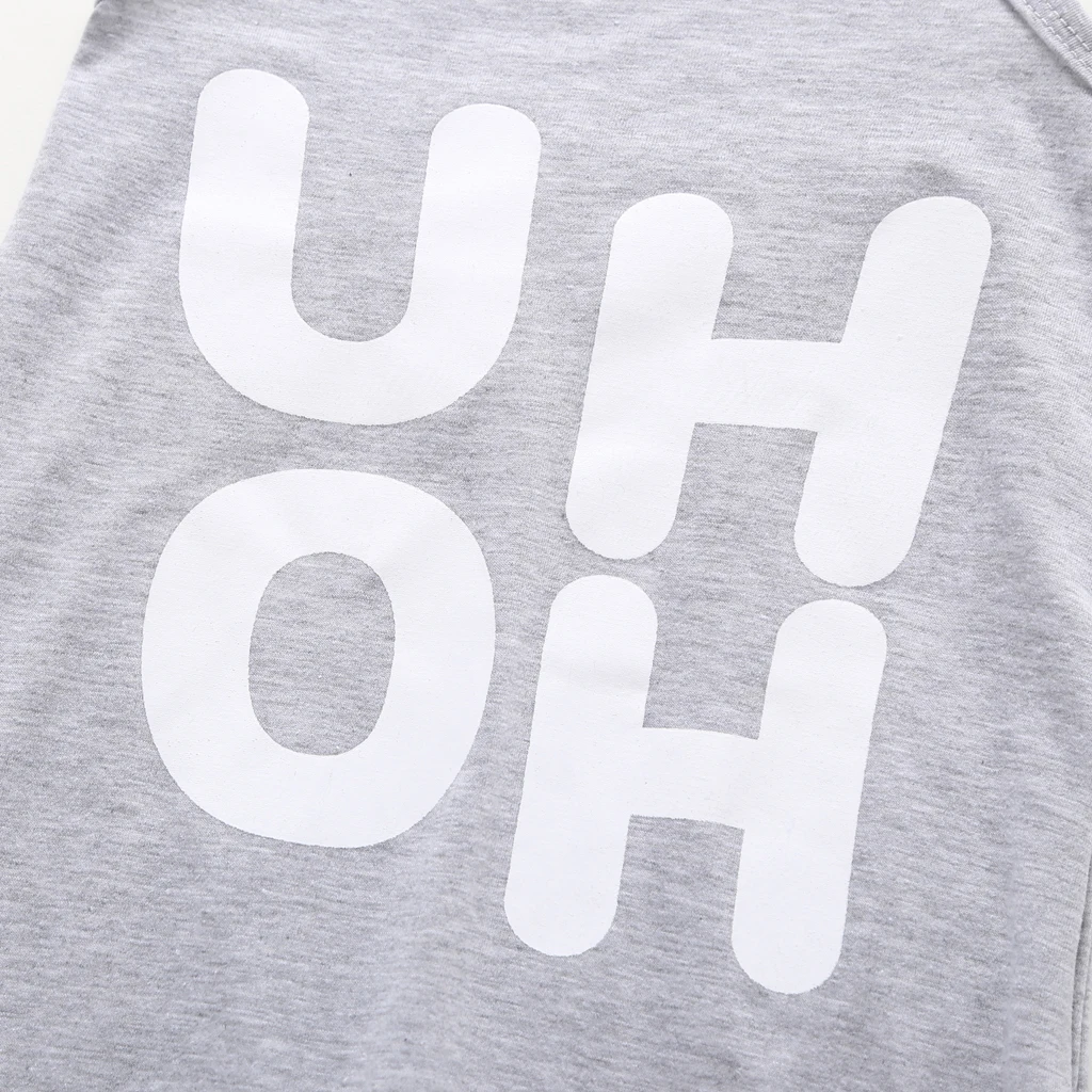 Боди для новорожденных малышей детей мальчиков и девочек UHOH Печатный пррнт