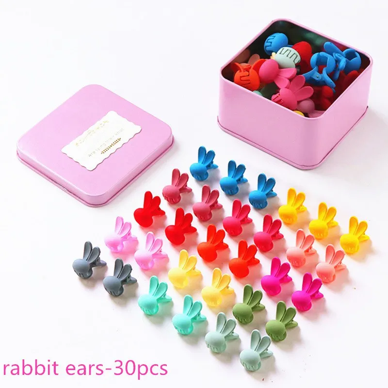 30 шт. мини заколка для волос маленьких девочек Праздничная повязка аксессуары