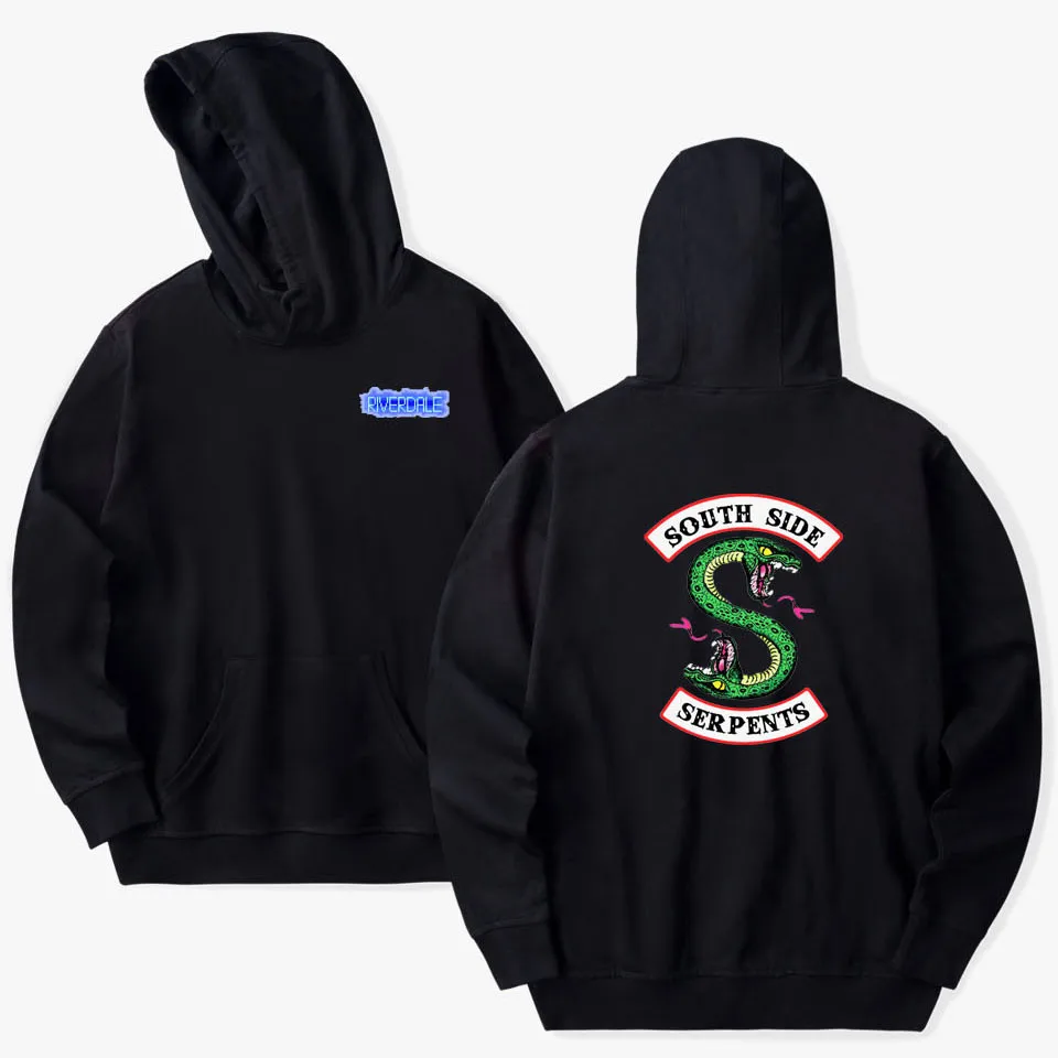 

Riverdale South Side Serpents hoodies Women/Men Southside Funny Cartoon Print hoodie sweatshirt Pullover tracksuit clothes