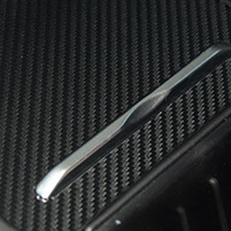 

For Tesla Model X S Car Interior Sticker Carbon Fiber Set Central Control