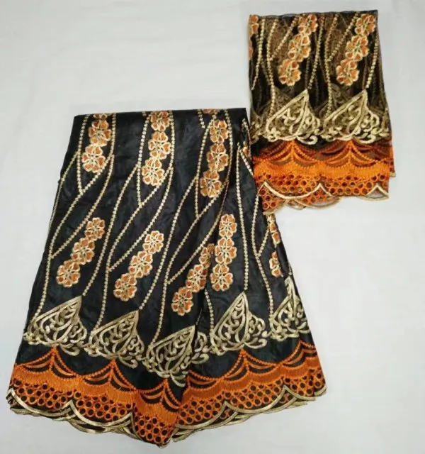 Лидер продаж в африканском стиле barzun Riche Ткань Getzner с Бусины вышитые нигерийском