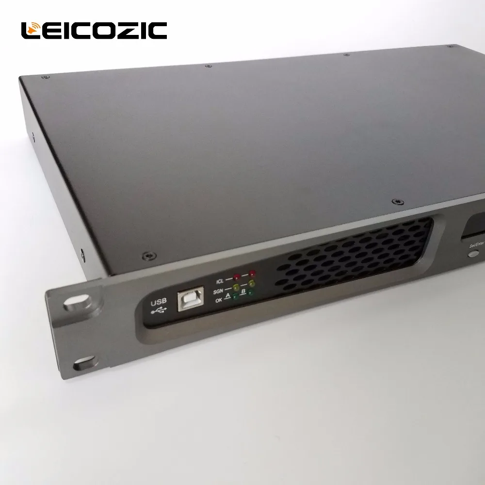 Leicozic DT2650 усилитель класса d 1000 Вт * 2 RMS 4 Ом звук 1u цифровой dsp процессор сценическое
