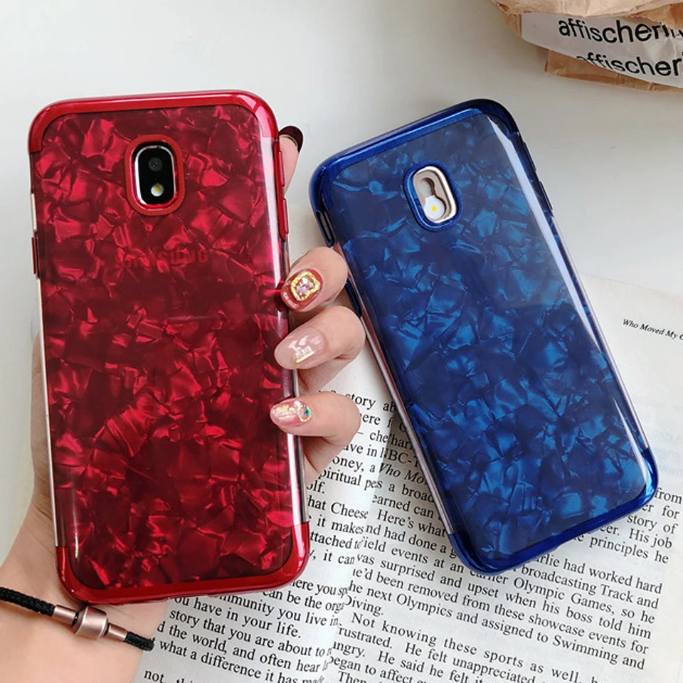 Для samsung J7 J5 J3 Pro 2017 Мрамор блеск J4 J6 J8 2018 A5 A6 A7 A8 плюс M10 M20 M30 A10 A30 A50 A70 крышка телефон