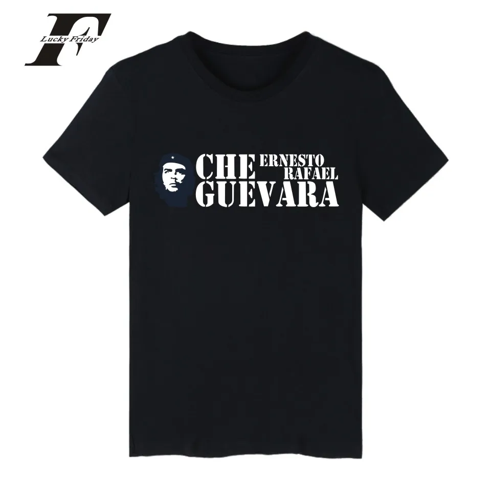 LUCKYFRIDAYF Che Guevara футболка s летние спортивные футболки для мужчин и женщин