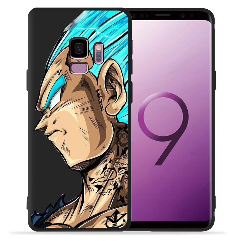 Dragon Ball Супер Гоку Вегета Дракон Чехол для телефона для чехол для Samsung Galaxy S9 S8 S10 плюс S7 S6 край S10 Lite Note9 8 крышка Etui