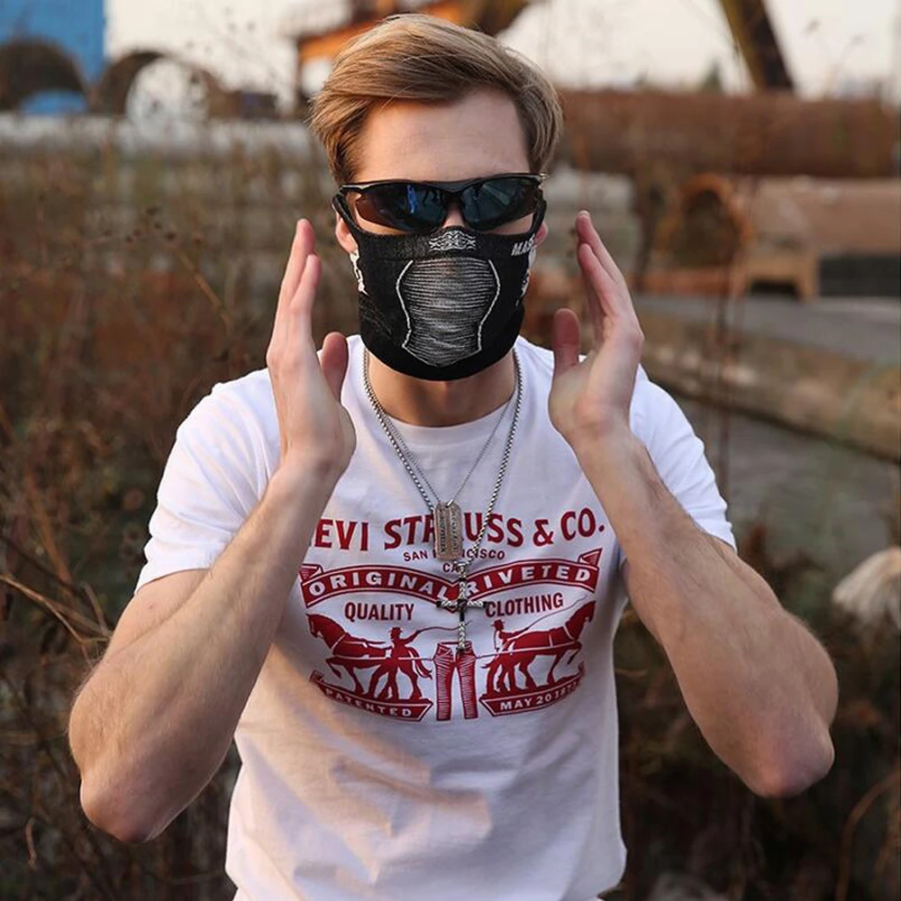 Профессиональная велосипедная маска Queshark дышащая Ветрозащитная с УФ защитой