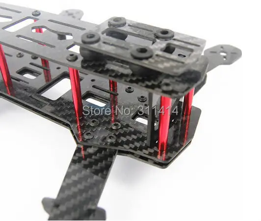 1 компл. Светонепроницаемая рамка квадрокоптера из углеродного волокна QAV250 Mini 250