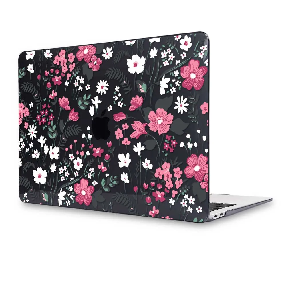 Z066-2 Чехол Redlai с разноцветными цветами для Macbook Air 13, чехол A1932, A1466, чехол для ноутбука MacBoook Pro 13, 15, 16 дюймов, чехол с сенсорной панелью - Цвет: Z066-2