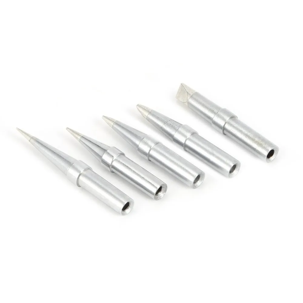 5 шт. припой паяльник наконечник замена паяльная станция инструмент Бессвинцовая