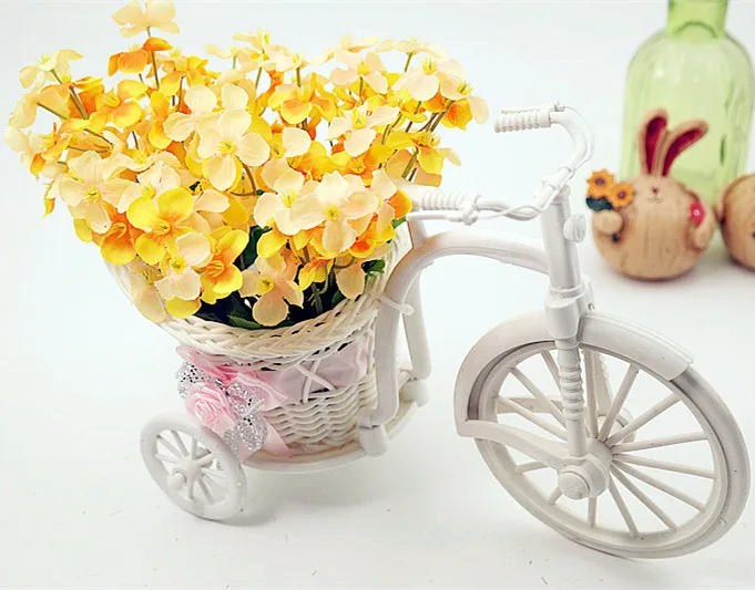 B Orange Floace мебель забавное качество ротанга бандаж ваза метров Орхидея DIY для создания искусственных цветов Набор домашнего декора-(FL140075 - Цвет: B Orange