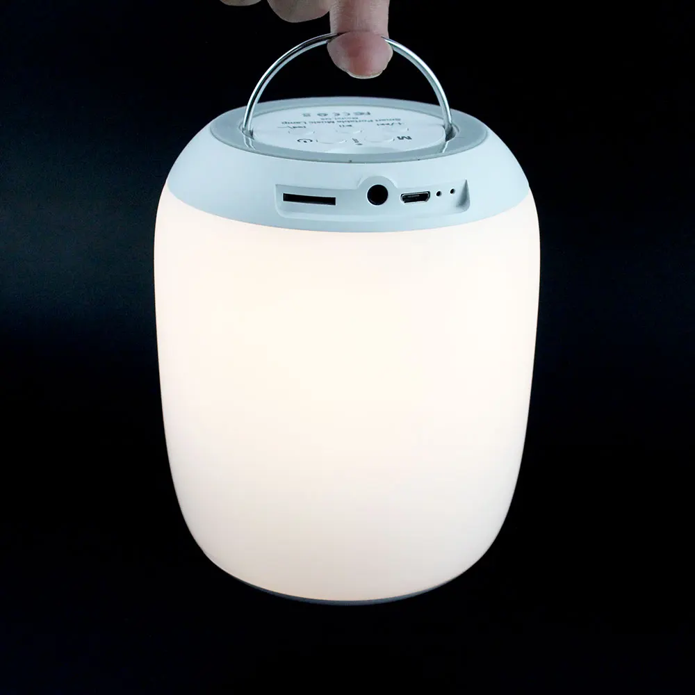 4000 мАч Портативный Беспроводной Bluetooth Динамик с сенсорным лампы для домашнего