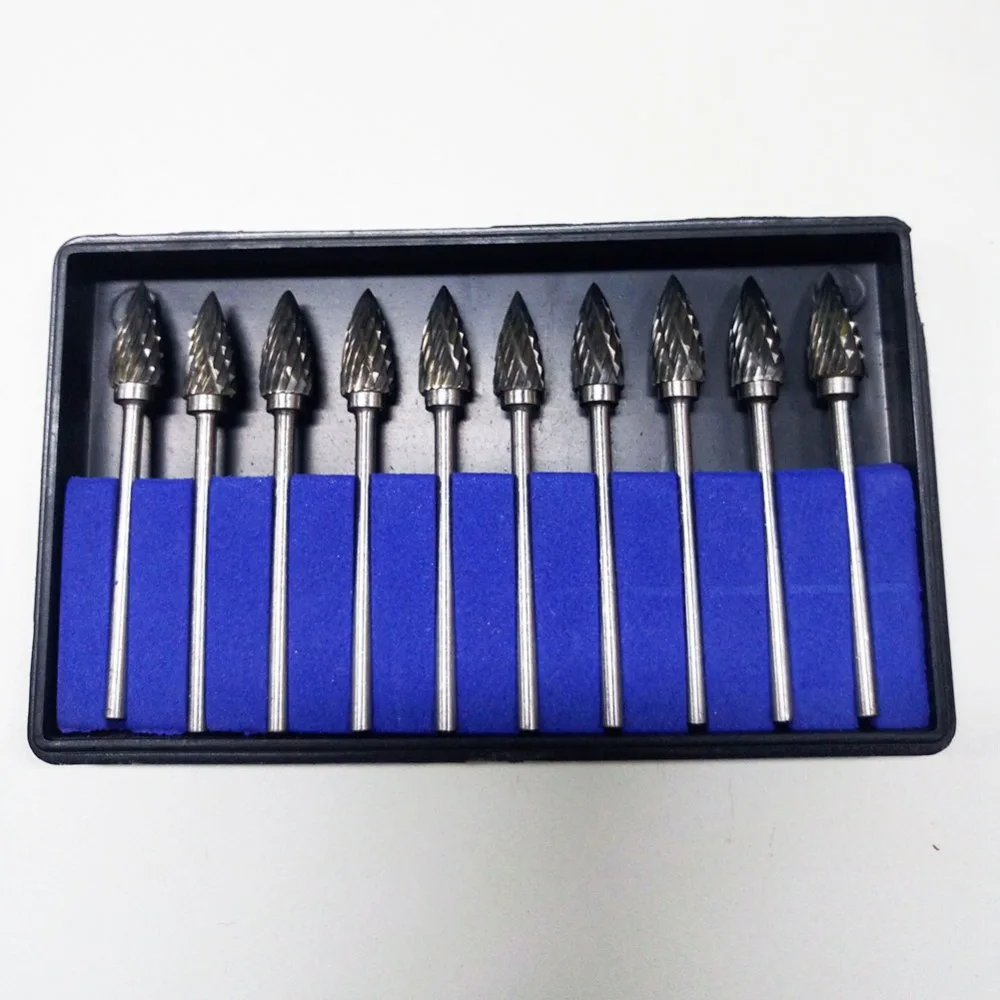 10 шт./кор. вольфрамовые карбидные боры стальные стоматологические алмазные
