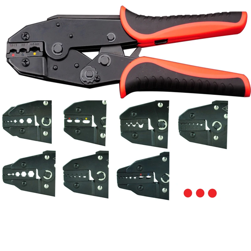 

LST series crimping tool for different types and sizes of the terminals,cable connectors,ratchet crimp tools,crimper pliers