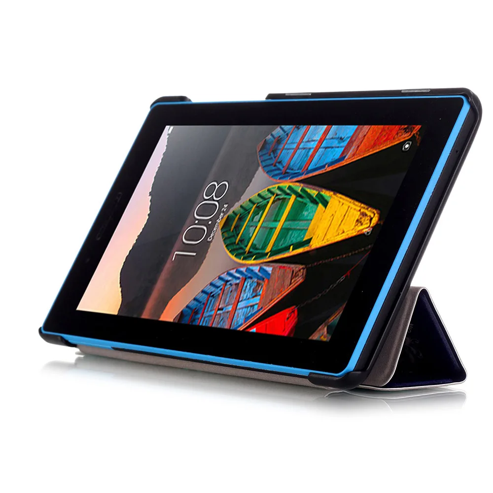 Чехол для планшета lenovo Tab3 7 Essential Краски из искусственной кожи принципиально Tab 3 TB3