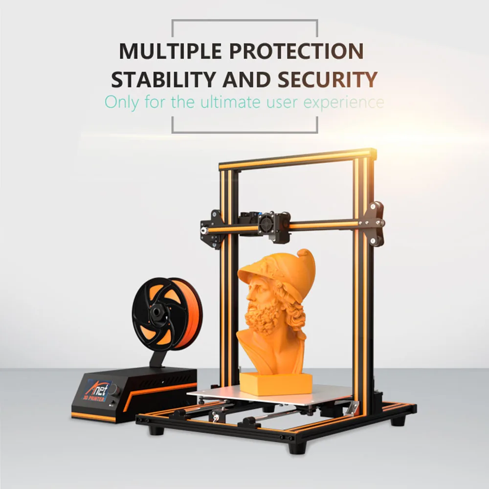 SHIP from US 3D Printer 11.8" x 15.7" Pro Printing Large Print Size Full Color DIY Assembled Nozzle Heat Bed Best Sale | Компьютеры