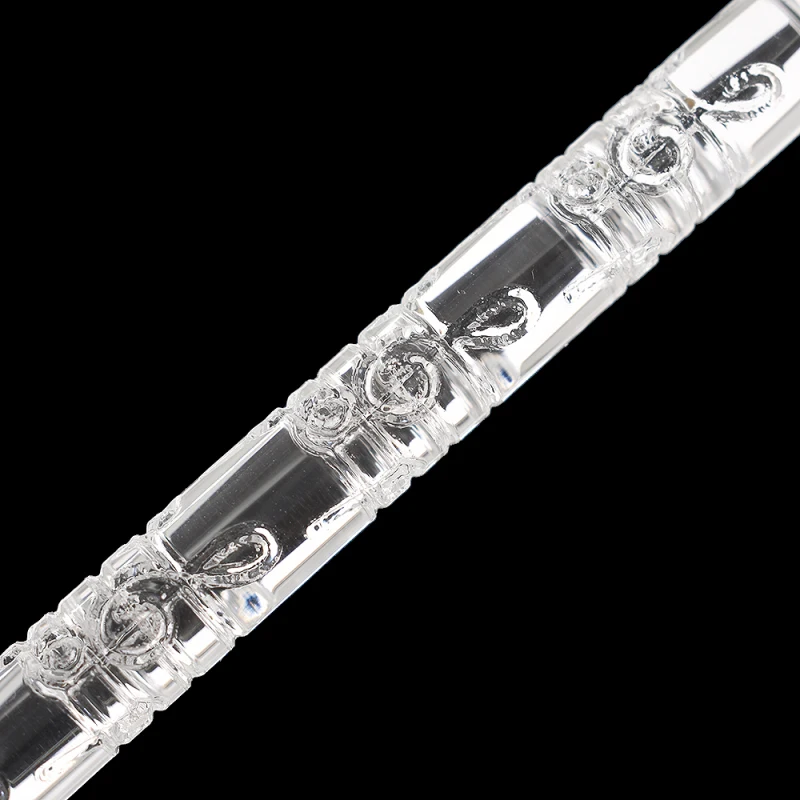 Прозрачная акриловая волна Chzimade цветочный узор круглая трубка полимерная глина