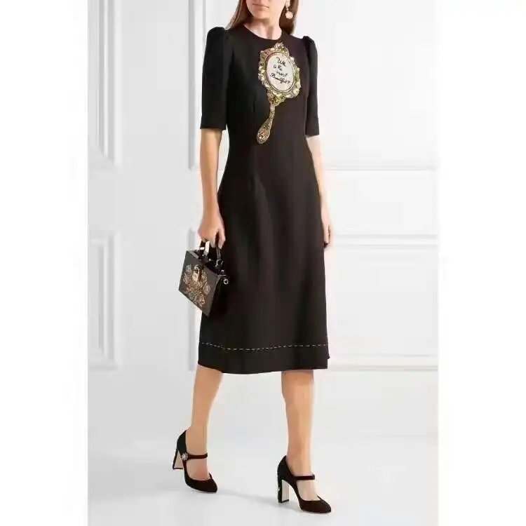 2017 удивительное зимнее платье для женщин элегантное офисное потрясающее