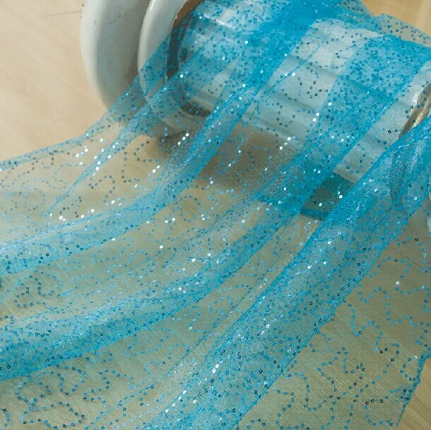 Модное свадебное украшение разноцветная кружевная ткань с блестками для