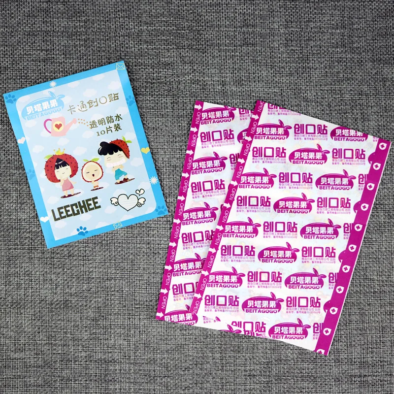 100 шт. прозрачные водонепроницаемые дышащие повязки для помощи при гемостазе