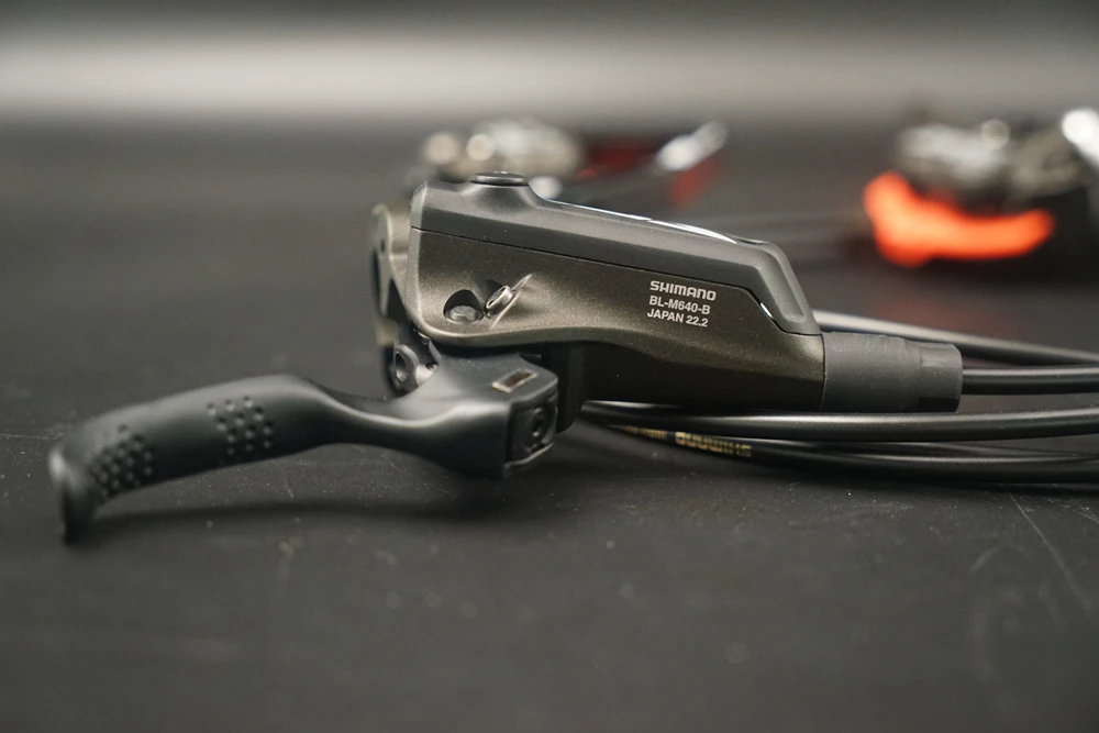 Shimano Zee M640 гидравлические дисковые тормоза 4 Высокое качество поршневой палец MTB Тормозные рычаги пара комплект DH Freeride FR Enduro для всех видов склонов AM тормозной ICE-TECH