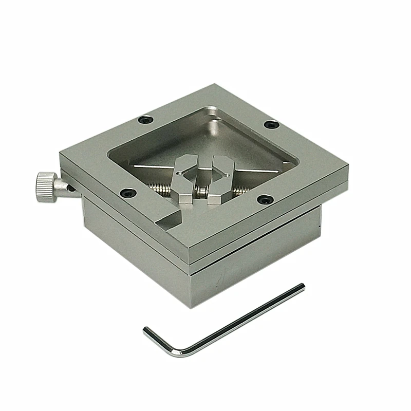 

90MM Silver BGA Reballing Station Stencils Template Holder Foxture Jig For PCB Chip Soldering Rework Repair