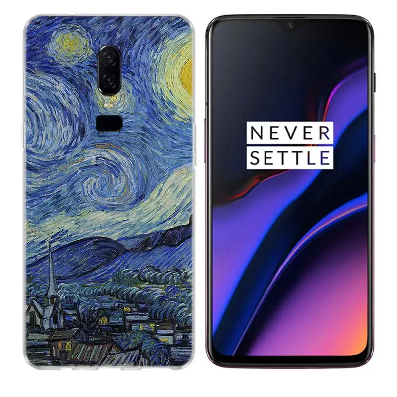 Роскошный мягкий силиконовый чехол для телефона с абстрактным принтом Pinturas Art