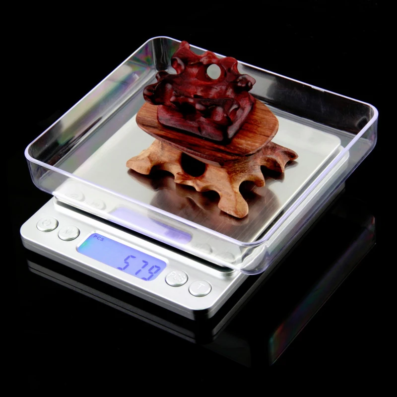 FGHGF 3000g/0,1g Нержавеющая сталь электронные весы цифровые кухонные весы LCD Дисплей баланс Точность 0,01 г