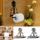 Классические аксессуары для ванной комнаты, винтажный Железный Держатель для рулона туалетной бумаги и полотенец, настенный держатель для ванной комнаты