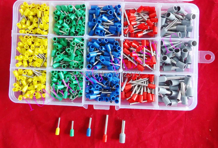 

795pcs/box cord end terminal block wire ferrules