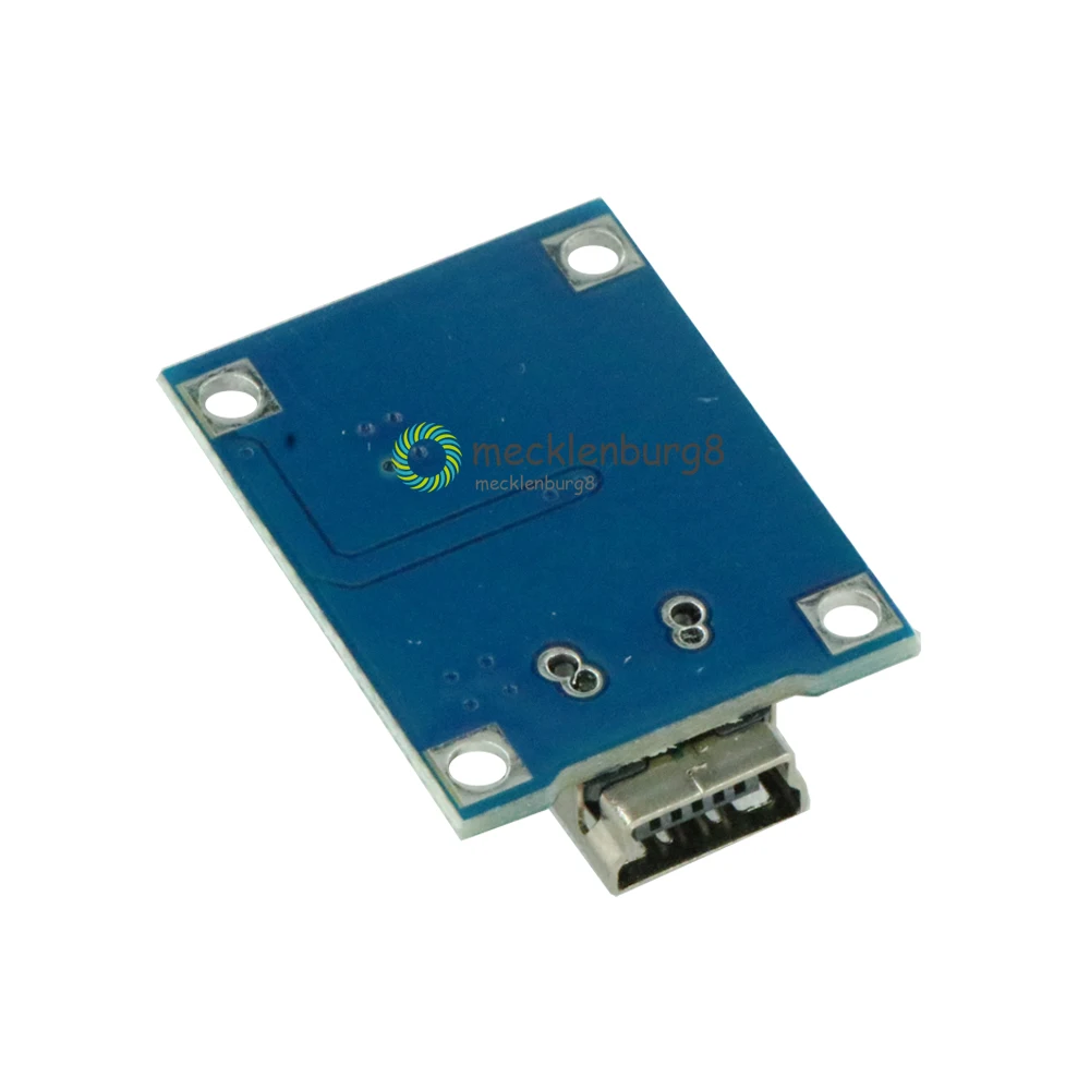 2 шт. TP4056 Mini USB 5 в 1A 18650 литиевая батарея зарядное устройство модуль светодиодный